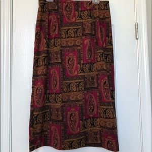 Briggs long pencil skirt